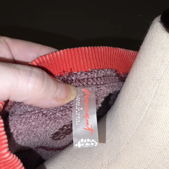 FP Movement by Free People Red and Purple Sweatshirt - Picture 5 of 5